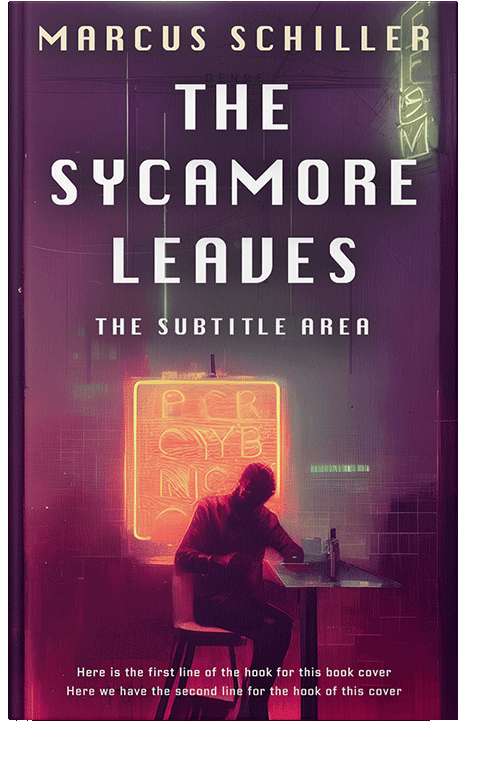 Front view of Wine Berry #25763 - Premade Science Fiction Book Cover