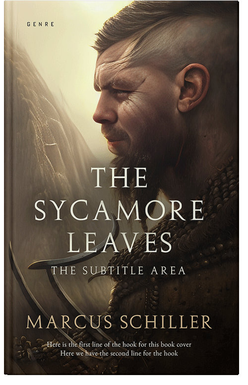 Front view of Oil #25772 - Premade Apocalyptica Book Cover