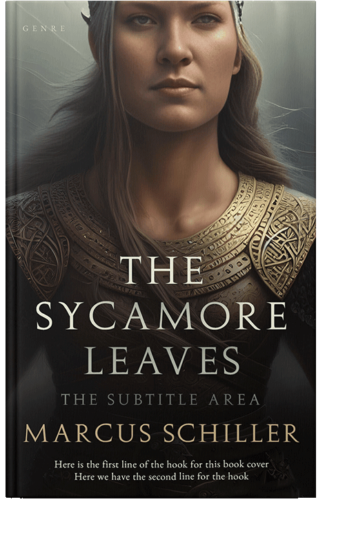 Front view of Zeus #25775 - Premade Historical Book Cover