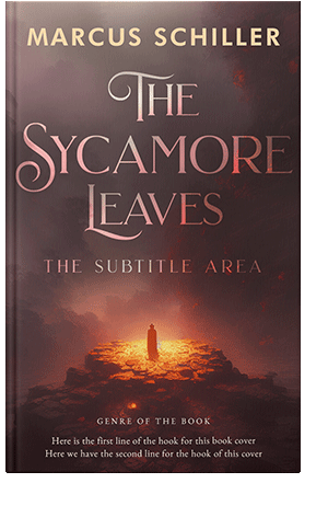 Pre Made Book Cover Congo Brown