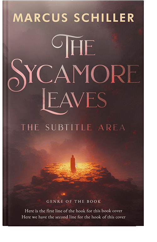 Front view of Congo Brown #25780 - Premade Fantasy Book Cover