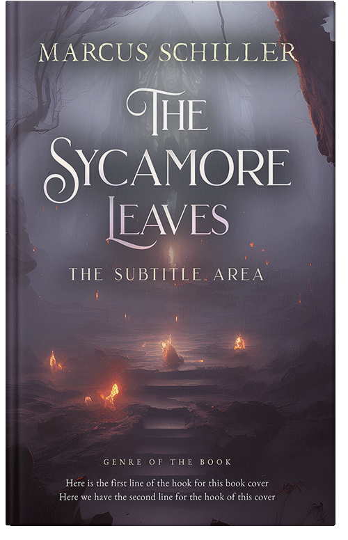 Front view of Mortar #25785 - Premade Fantasy Book Cover