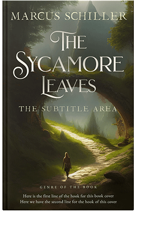 Pre Made Book Cover Black Marlin