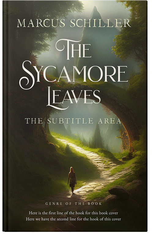 Front view of Premade Mystery & Thriller & Suspense Book Cover - Black Marlin