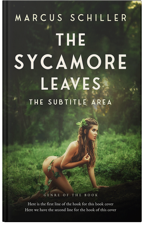 Front view of Green Kelp #25792 - Premade Erotica Book Cover