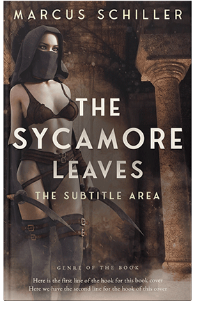 Pre Made Book Cover Cocoa Brown