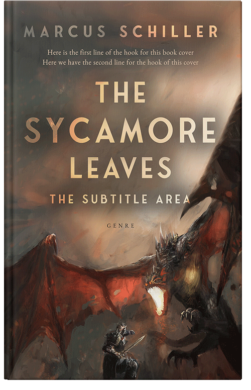 Front view of Millbrook #25795 - Premade Fantasy Book Cover