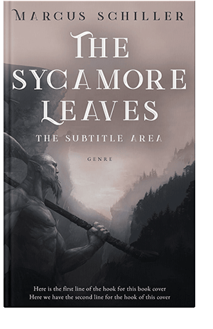 Pre Made Book Cover Martini