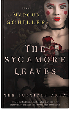 Pre Made Book Cover Oriental Pink