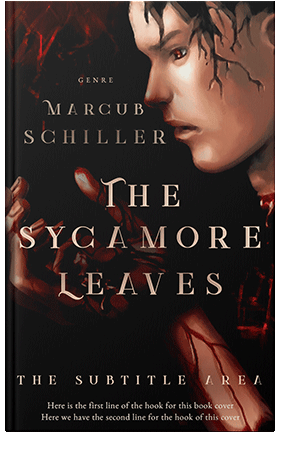 Pre Made Book Cover Antique Brass