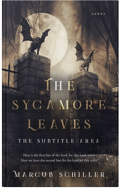 Front view of Premade Fantasy Book Cover - Coral Reef