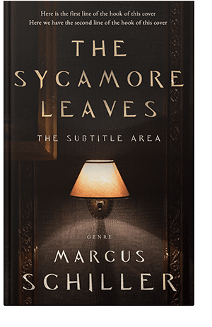 Pre Made Book Cover Asphalt