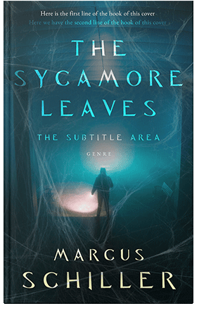 Pre Made Book Cover Black