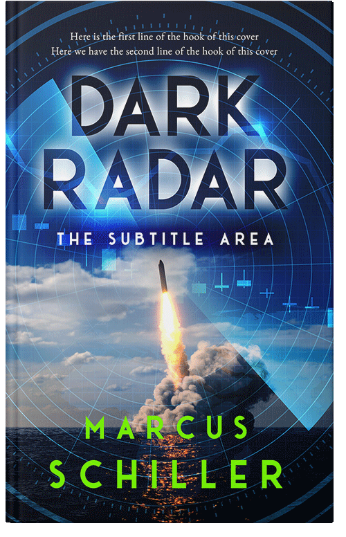 Front view of Blue Zodiac #25839 - Premade Apocalyptica Book Cover