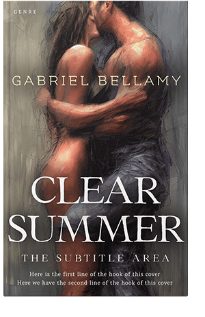 Pre Made Book Cover Pine Cone