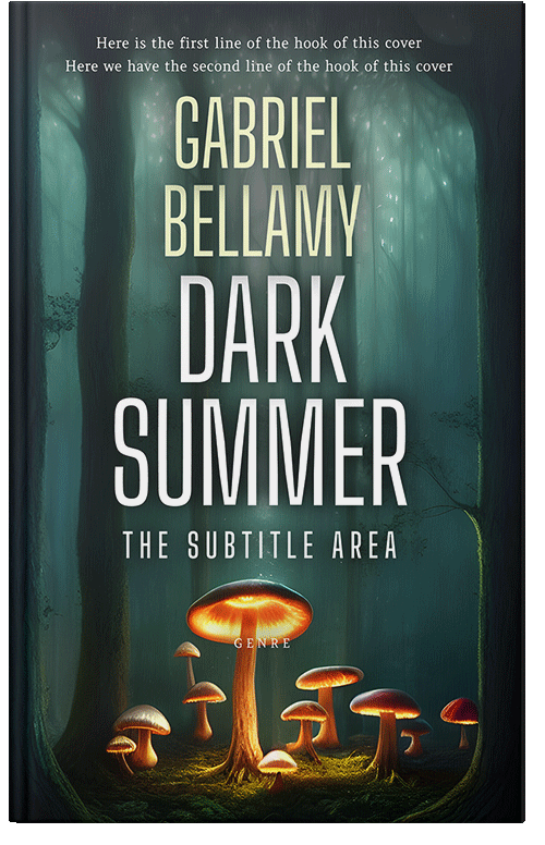 Front view of Te Papa Green #25846 - Premade Fantasy Book Cover