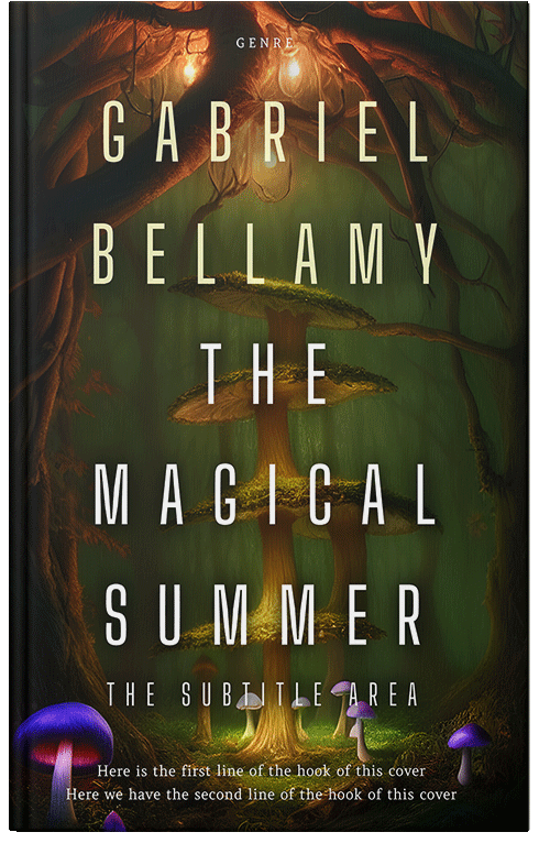 Front view of Onion #25847 - Premade Fantasy Book Cover