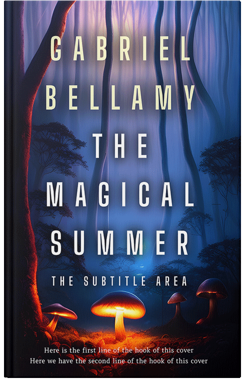 Front view of Mirage #25848 - Premade Fantasy Book Cover