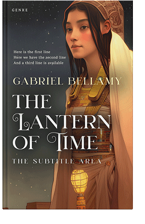 Pre Made Book Cover Cocoa Brown