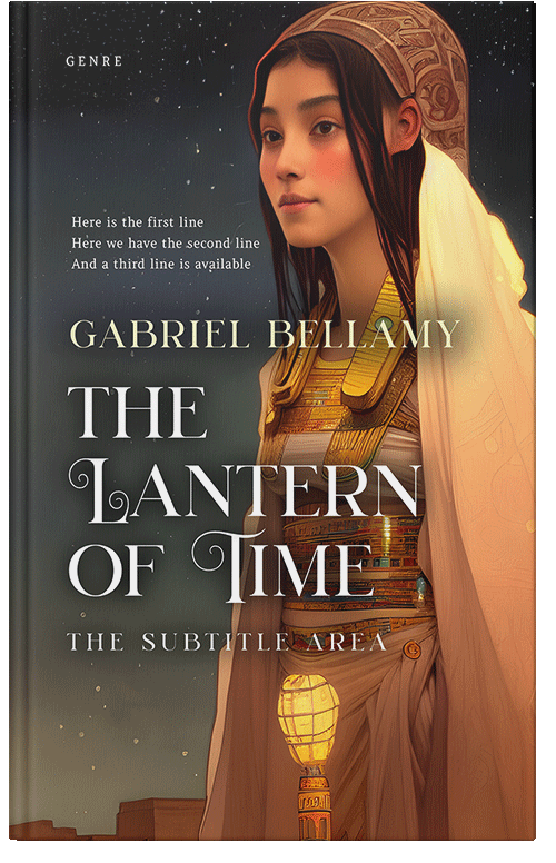 Front view of Cocoa Brown #25855 - Premade Teen & Young Adult Book Cover