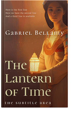 Pre Made Book Cover Metallic Copper