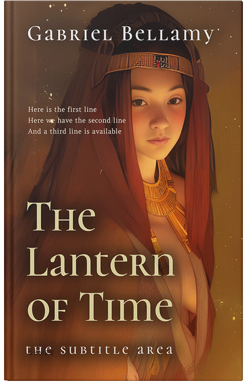 Front view of Hairy Heath #25859 - Premade Teen & Young Adult Book Cover