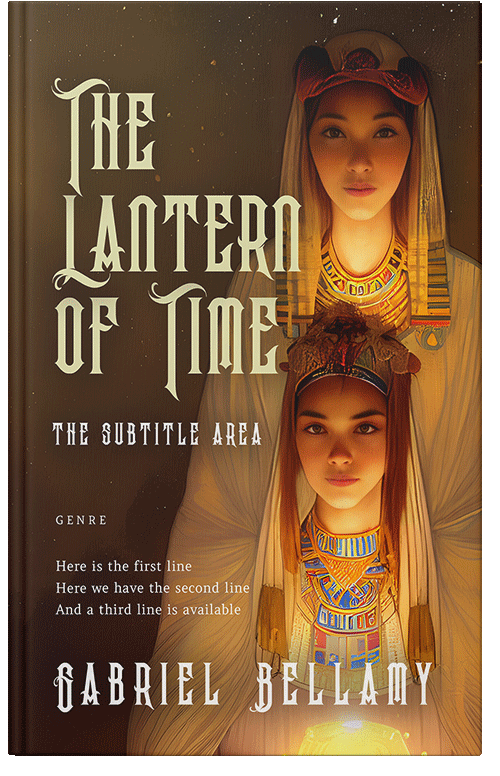 Front view of Apache #25860 - Premade Historical Book Cover