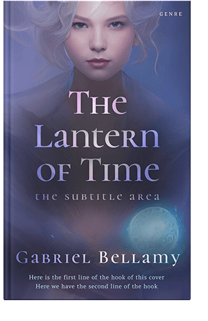 Pre Made Book Cover Comet