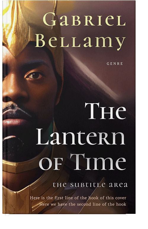 Front view of Gondola #25866 - Premade Fantasy Book Cover