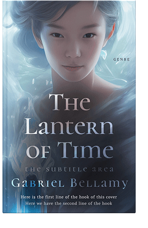 Pre Made Book Cover River Bed