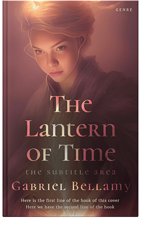 Pre Made Book Cover Lotus