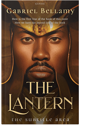 Pre Made Book Cover Bronze