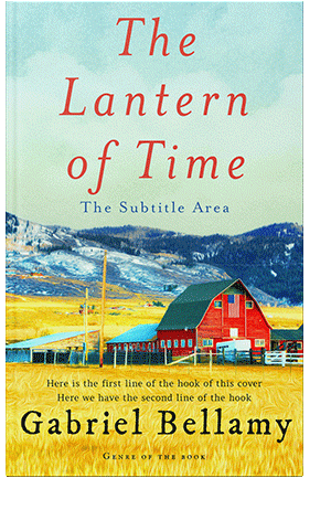 Pre Made Book Cover Peppermint