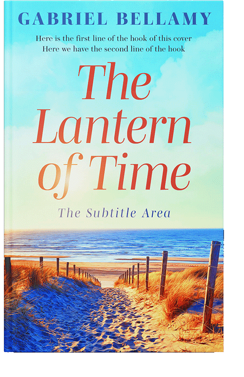 Front view of Iceberg #25890 - Premade Literary Fiction Book Cover