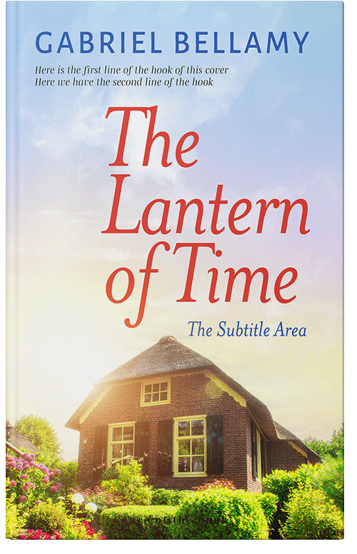 Front view of Porcelain #25892 - Premade Literary Fiction Book Cover