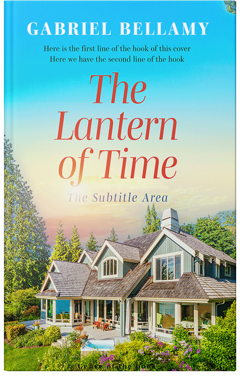 Front view of Java #25895 - Premade Literary Fiction Book Cover