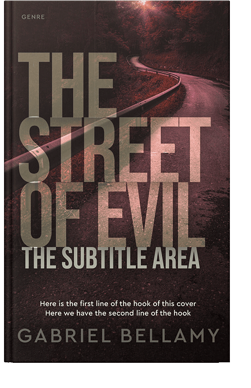 Front view of Gondola #25899 - Premade Mystery & Thriller & Suspense Book Cover