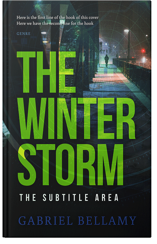 Front view of Bunker #25906 - Premade Science Fiction Book Cover