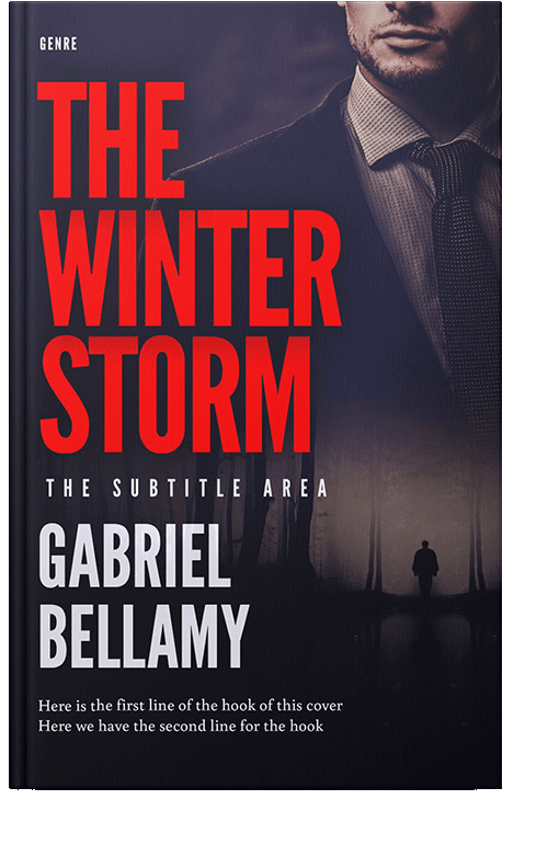 Front view of Flamingo #25912 - Premade Mystery & Thriller & Suspense Book Cover