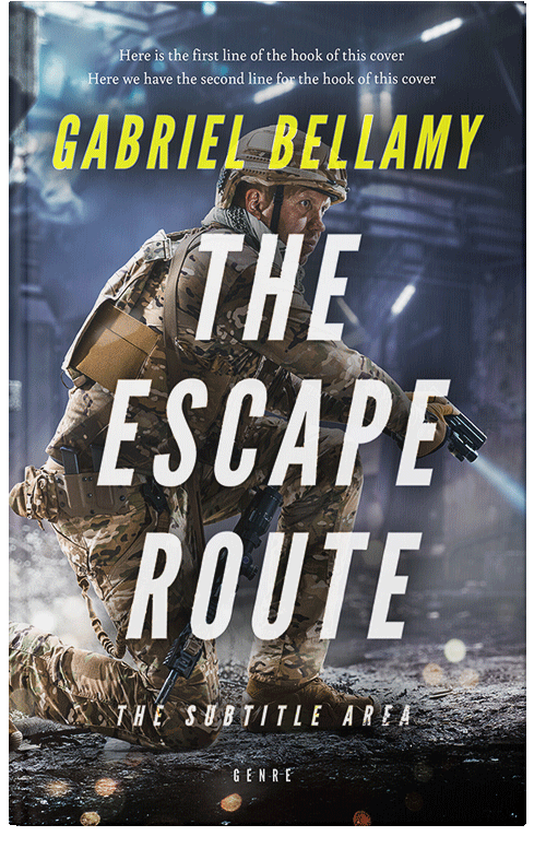 Front view of Tuna #25920 - Premade Mystery & Thriller & Suspense Book Cover