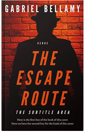 Pre Made Book Cover Graphite