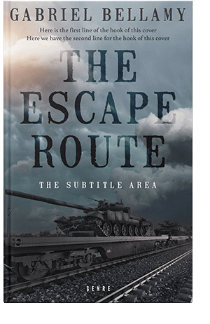 Pre Made Book Cover River Bed