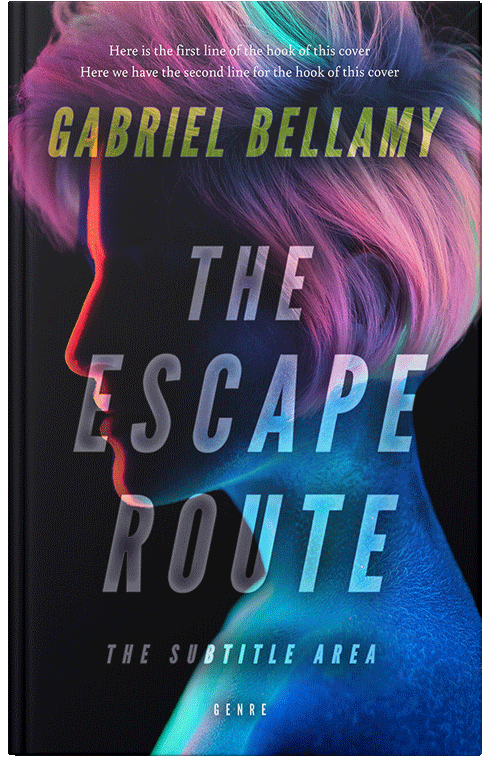 Front view of Cinder #25932 - Premade Action & Adventure Book Cover