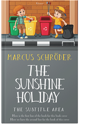 Pre Made Book Cover Sirocco