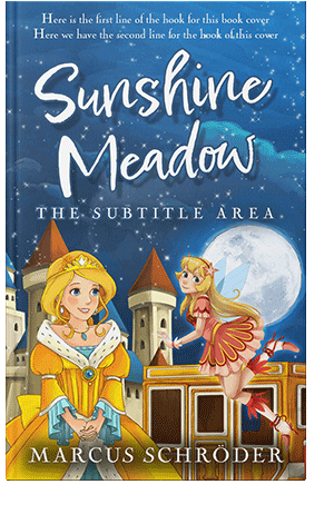 Pre Made Book Cover Harvest Gold