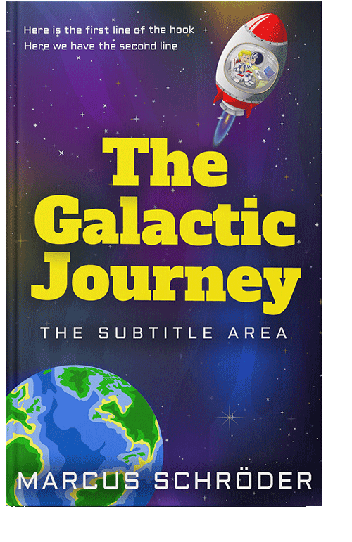 Front view of Jacarta #25947 - Premade Science Fiction Book Cover