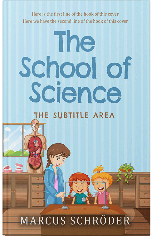 Front view of Link Water #25949 - Premade Education Book Cover