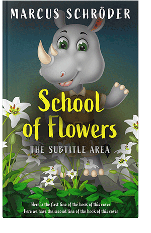 Pre Made Book Cover Lunar Green