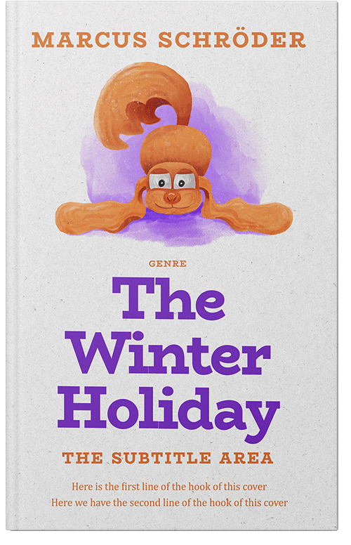 Front view of Premade Teen & Young Adult Book Cover - Bon Jour