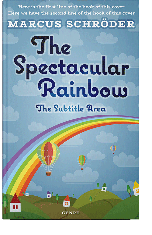 Front view of Polo Blue #25967 - Premade Fantasy Book Cover | BookCoverZone